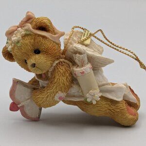 Cherished Teddies "Sending You My Heart" Girl Bear Flying Cupid (103616) 1994